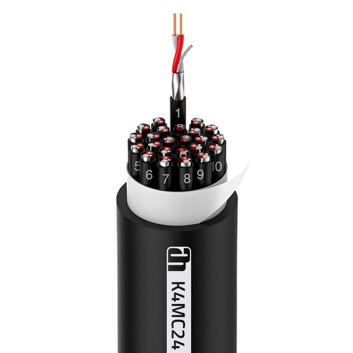 [K4MC24] 24-Channel Multicore Cable 48 x 0.14 mm²